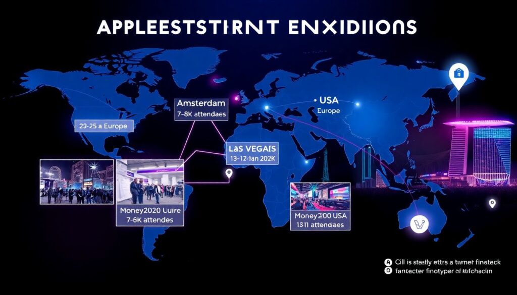 Глобальные выставки по финтеху и цифровой экономике - иллюстрация