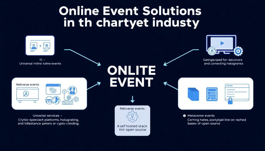 Платформы для онлайн-ивентов в сфере криптовалют - иллюстрация