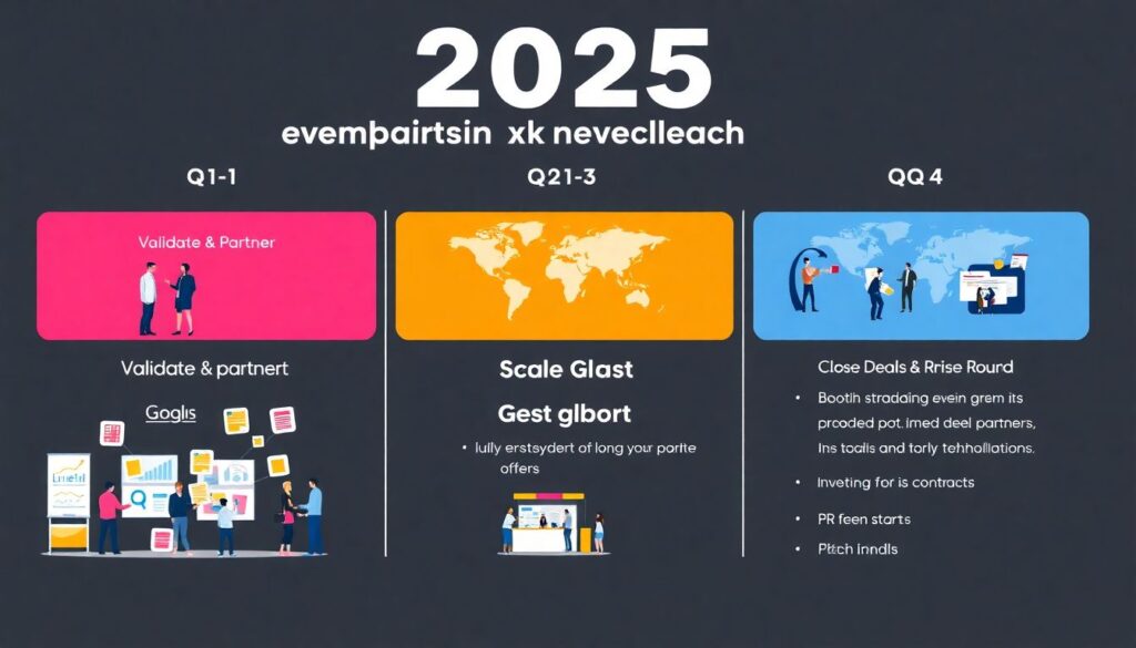 Календарь стартап-выставок и акселераторных мероприятий - иллюстрация