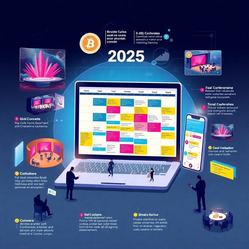 Сводный календарь мероприятий по блокчейн и криптоиндустрии на 2025 год