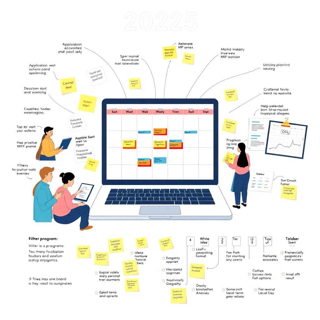 Календарь мероприятий стартап-инкубаторов и акселераторов на 2025 год