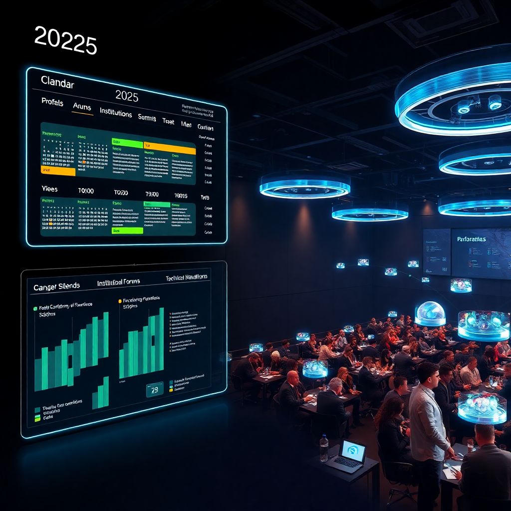 Календарь криптофорумов 2025 для инвесторов и трейдеров: ключевые события