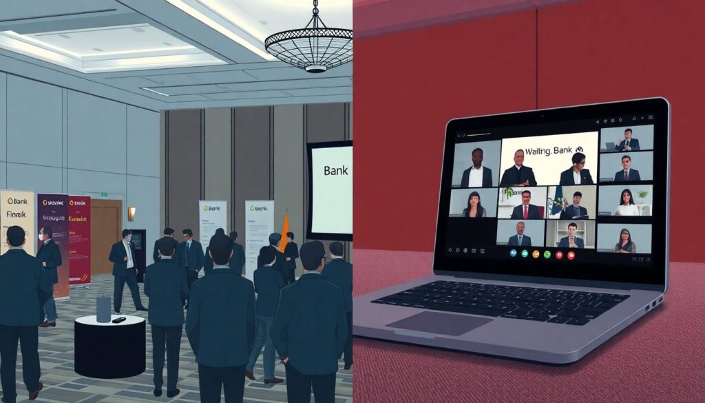 Гид по онлайн-платформам для финтех-ивентов - иллюстрация