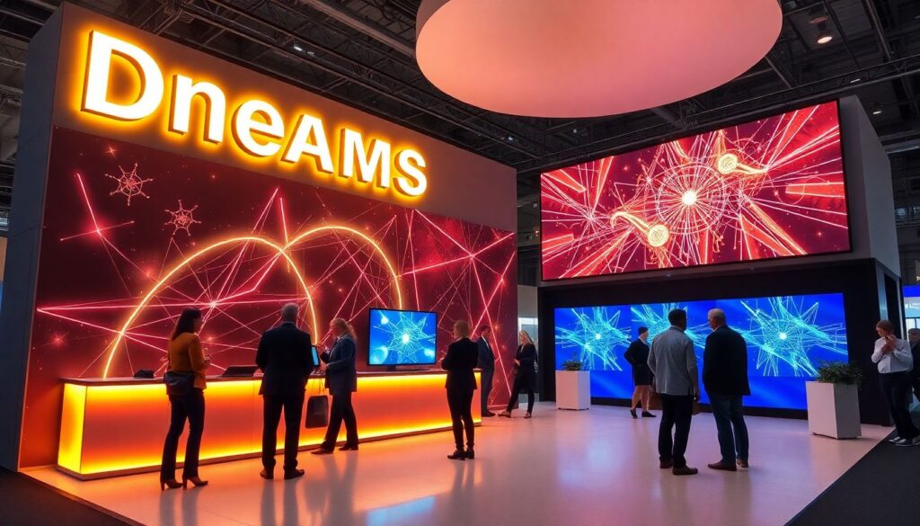 Как организовать стенд мечты на крипто-выставке - иллюстрация