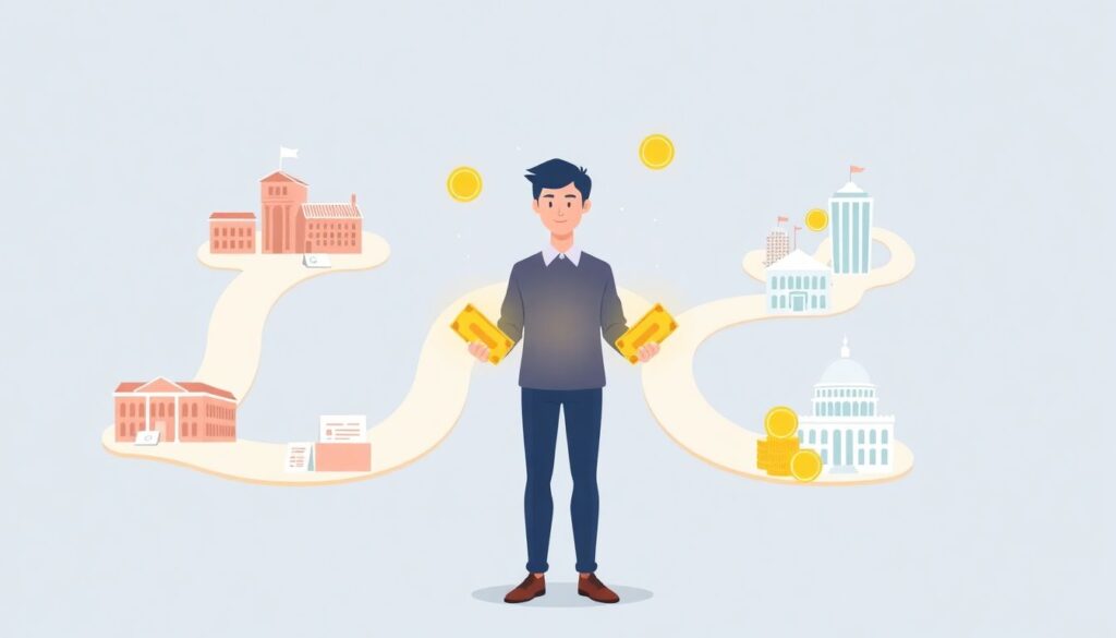 Гранты и стипендии для участия в финтех-ивентах - иллюстрация