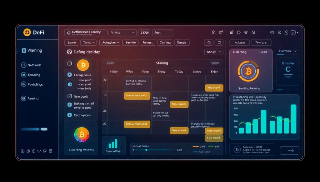 Календарь событий по цифровым активам и DeFi - иллюстрация