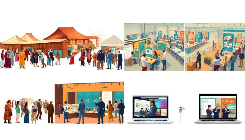 Где найти партнёров по совместным проектам на ивентах - иллюстрация