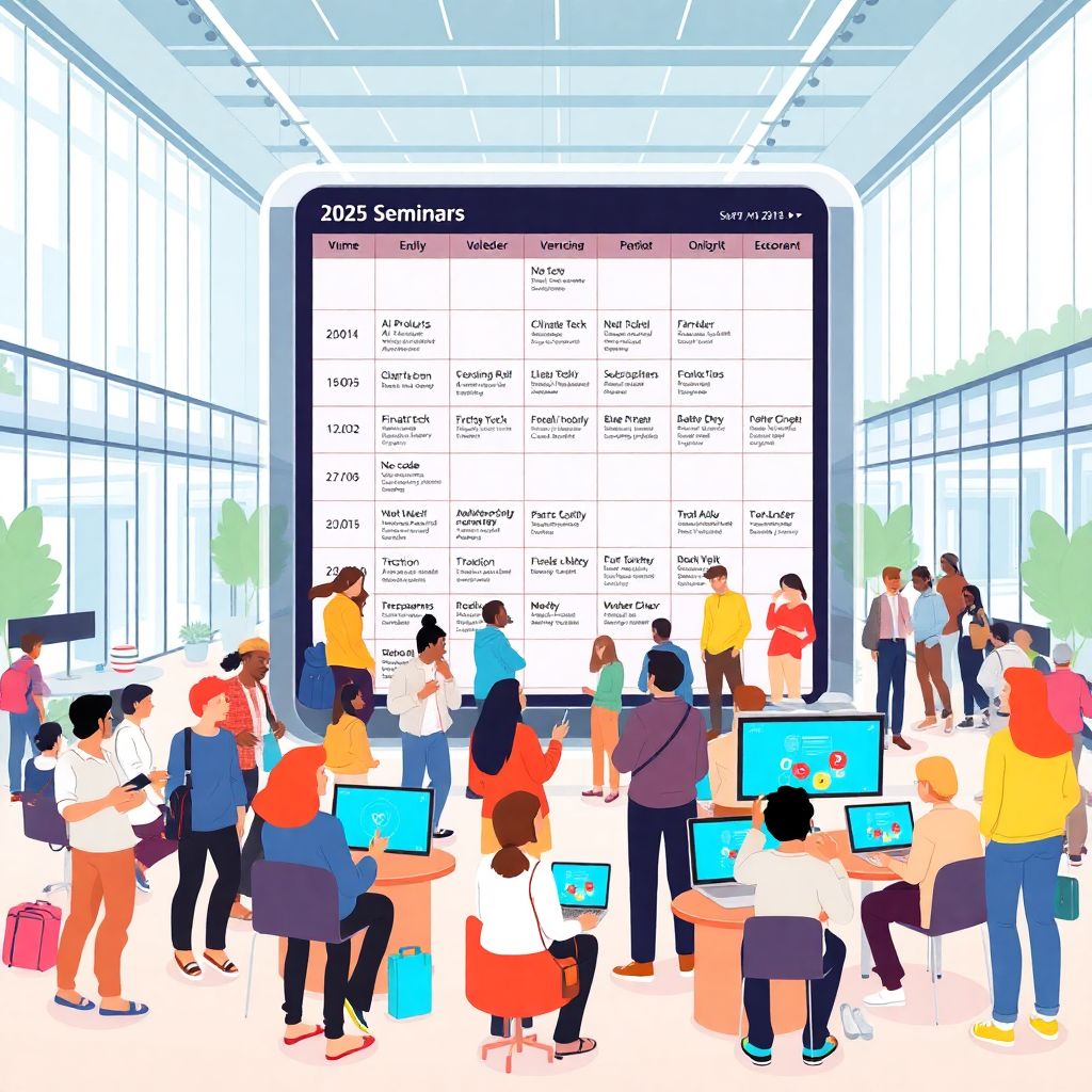 Где посмотреть расписание семинаров по стартапам и инновациям онлайн