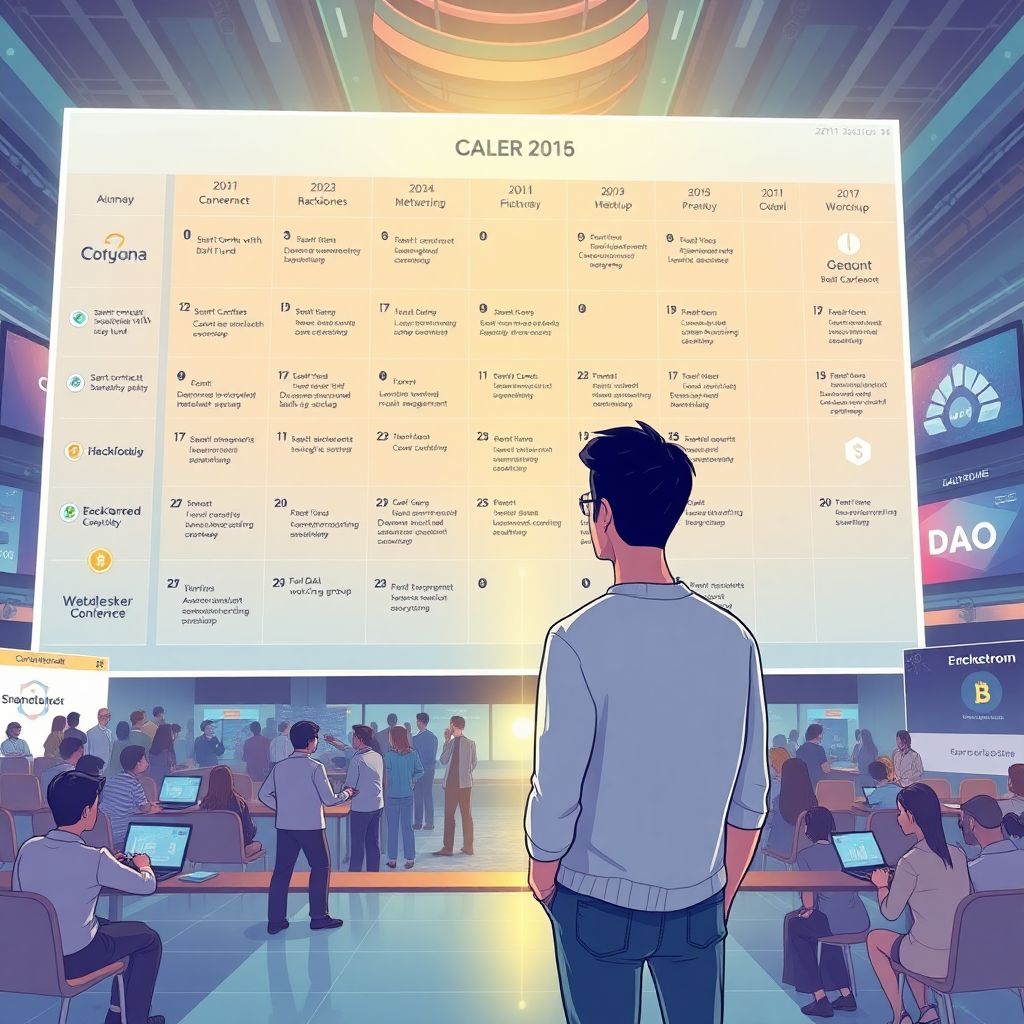 Календарь мероприятий по смарт-контрактам и defi: ключевые события и встречи