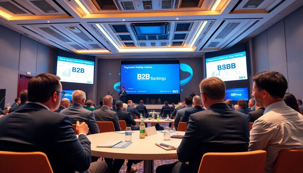 Лучшие места для экспонирования на финтех-ярмарках - иллюстрация