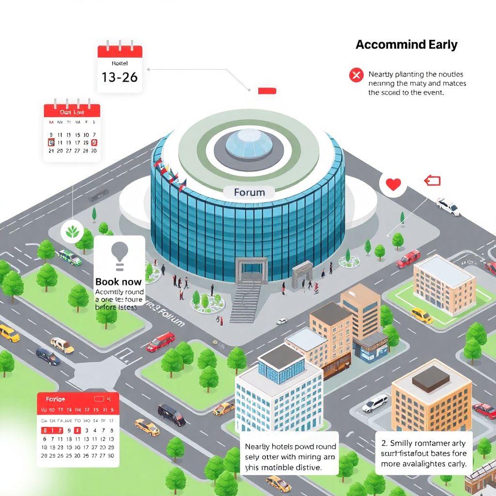 Где искать жилье и логистику на крупные форумы: советы участникам мероприятий