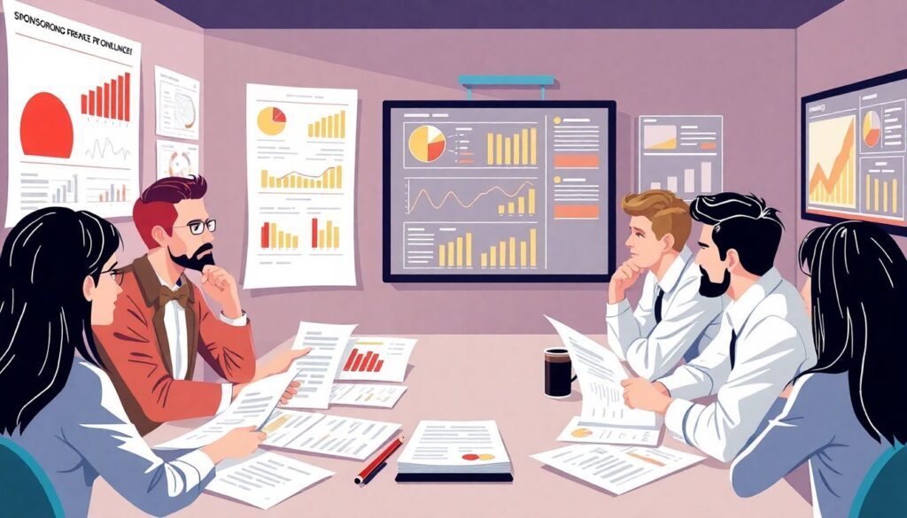 Партнерские программы и ко-спонсорство на финтех-ивентах - иллюстрация