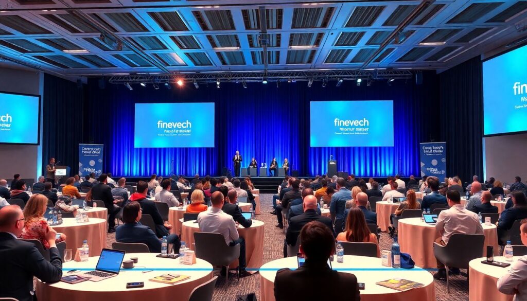 Партнерские программы и ко-спонсорство на финтех-ивентах - иллюстрация