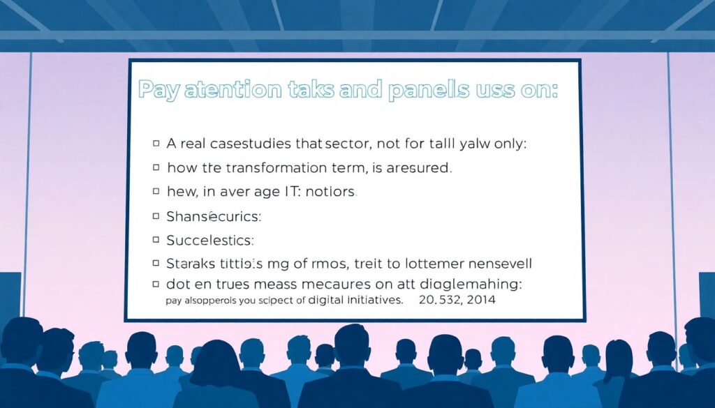 Что ожидать от цифровой экономики сектора на конференциях - иллюстрация