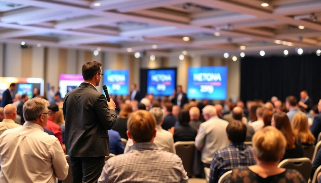 Как повысить узнаваемость стартапа на финтех-форуме - иллюстрация