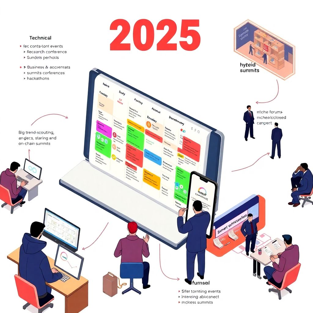 Календарь мероприятий по умным контрактам и blockchain для разработчиков и инвесторов