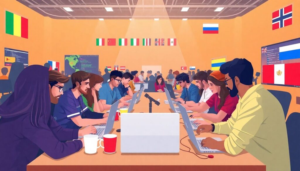 Как собрать команду для участия в международных хакатонах - иллюстрация