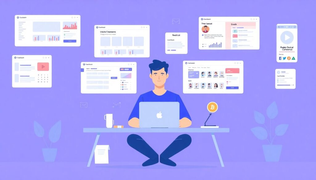 Календарь мероприятий по цифровым валютам и платежам - иллюстрация