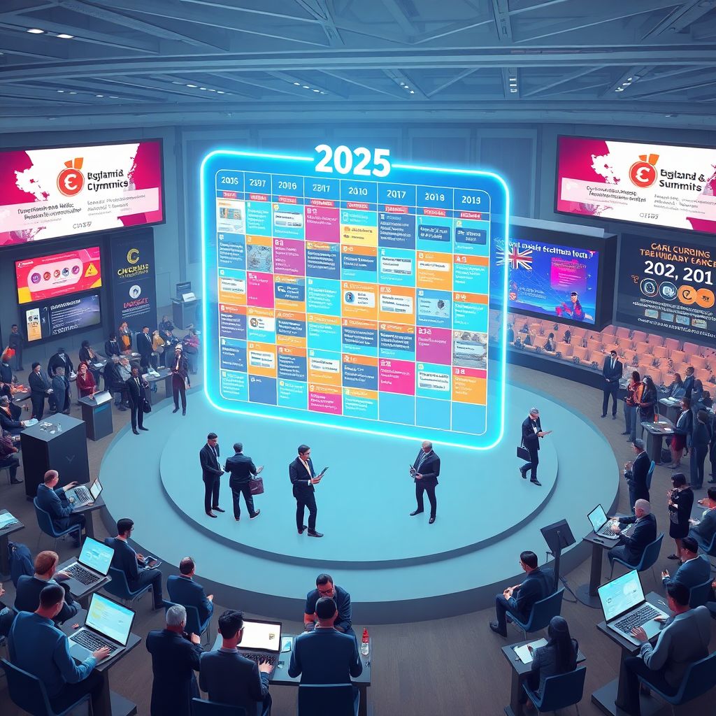 Календарь мероприятий по цифровым валютам и платежам для бизнеса и инвесторов