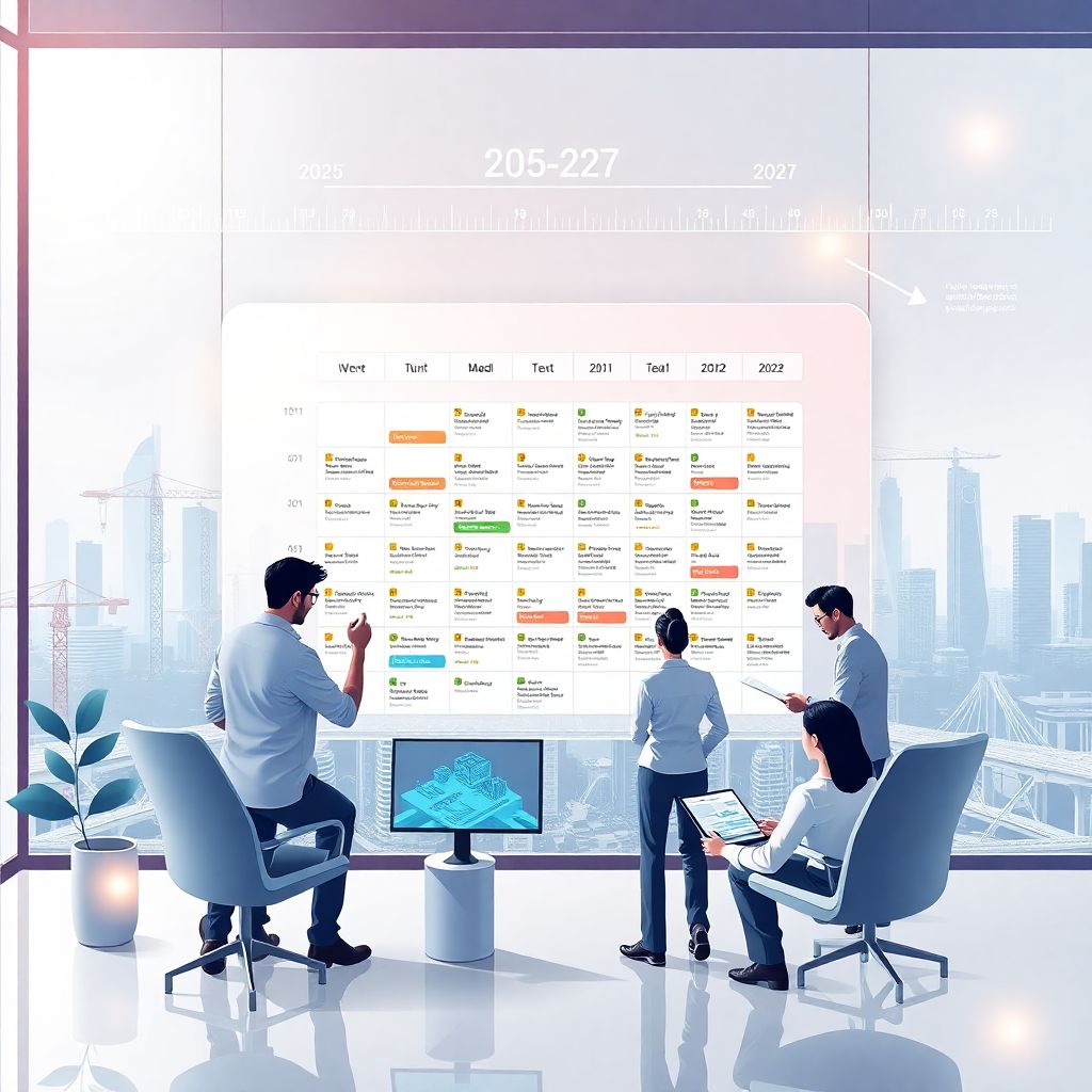 Календарь мероприятий по цифровой экономике и Bim в России на 2025 год