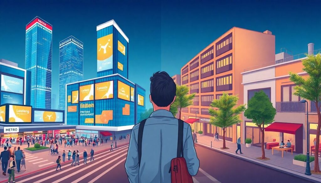 Где найти лучшие отели рядом с выставками по финтеху - иллюстрация