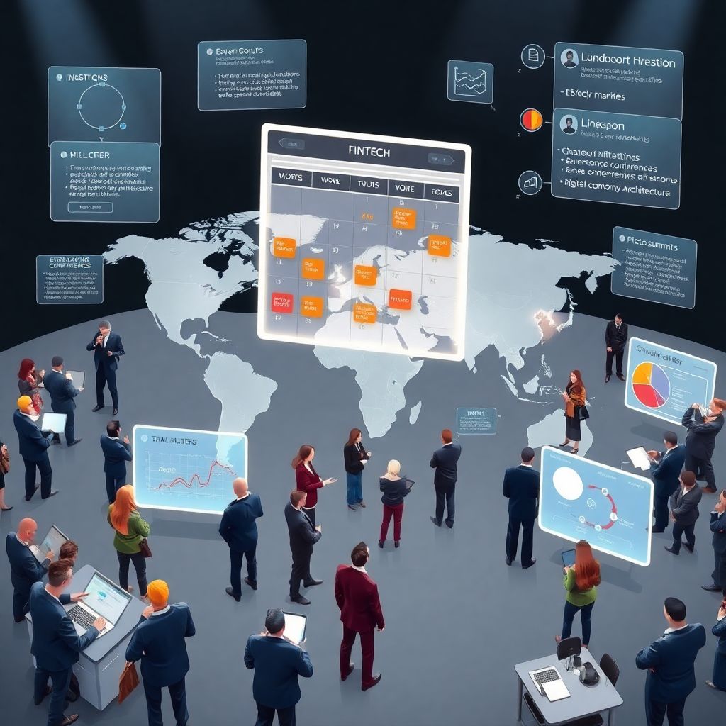 Глобальный календарь финтех-ивентов и цифровой экономики на 2025 год