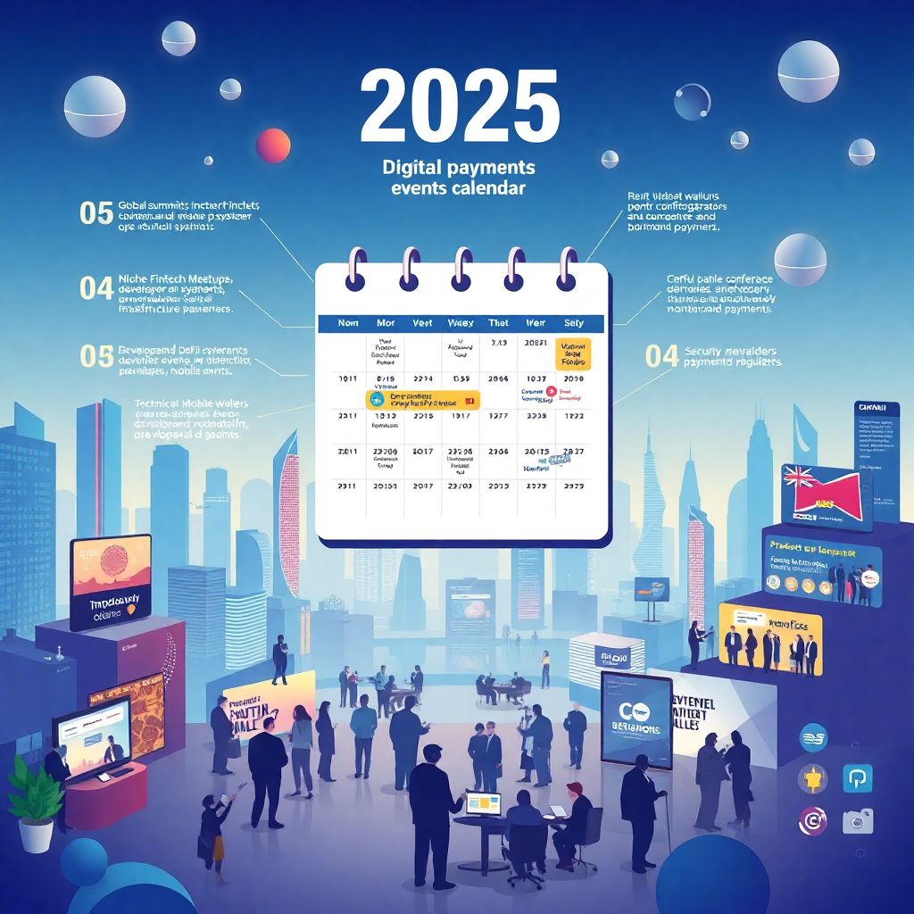 Календарь мероприятий по цифровым платежам и мобильным кошелькам 2025