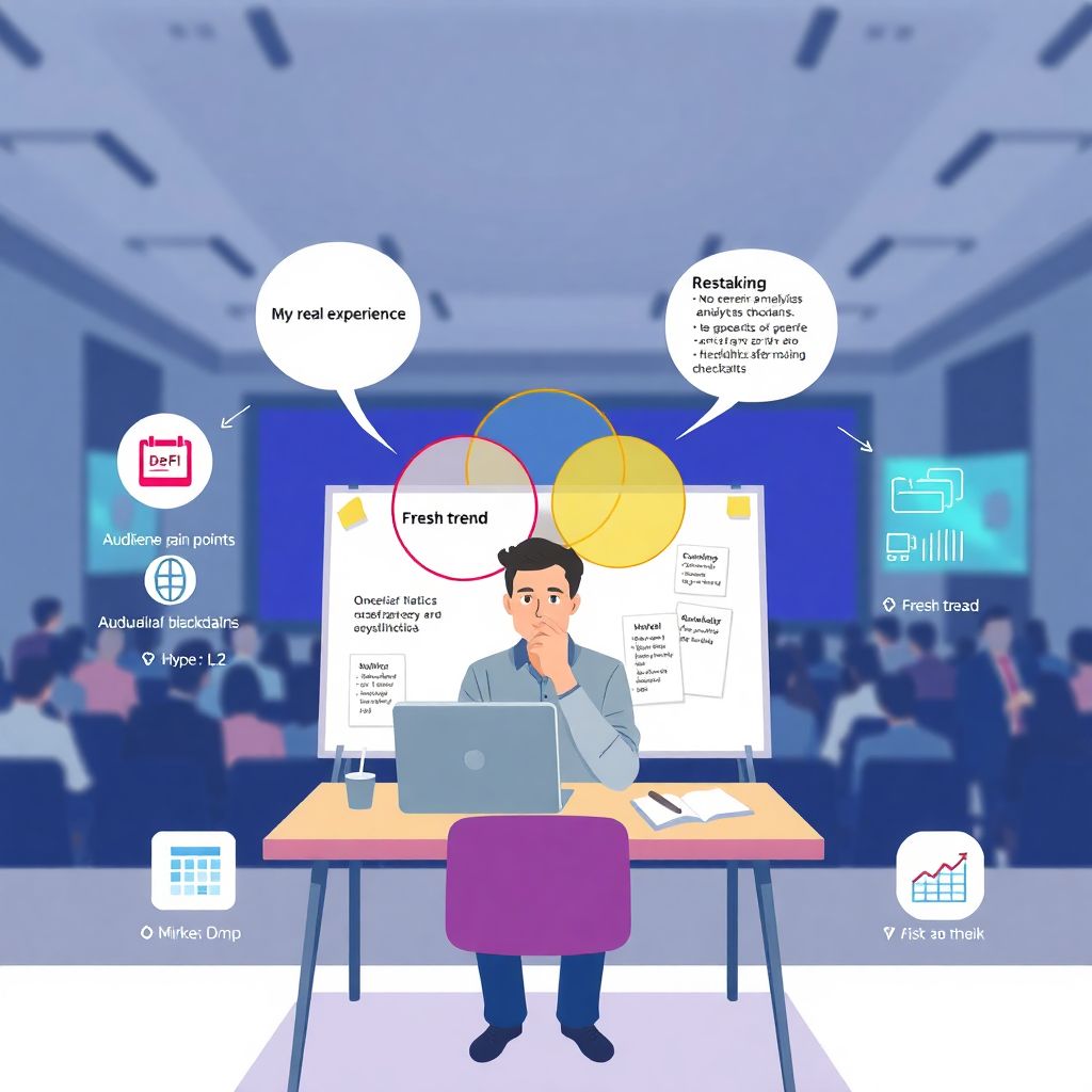 Идеи для докладов на крипто‑конференциях: где искать и как выбрать тему