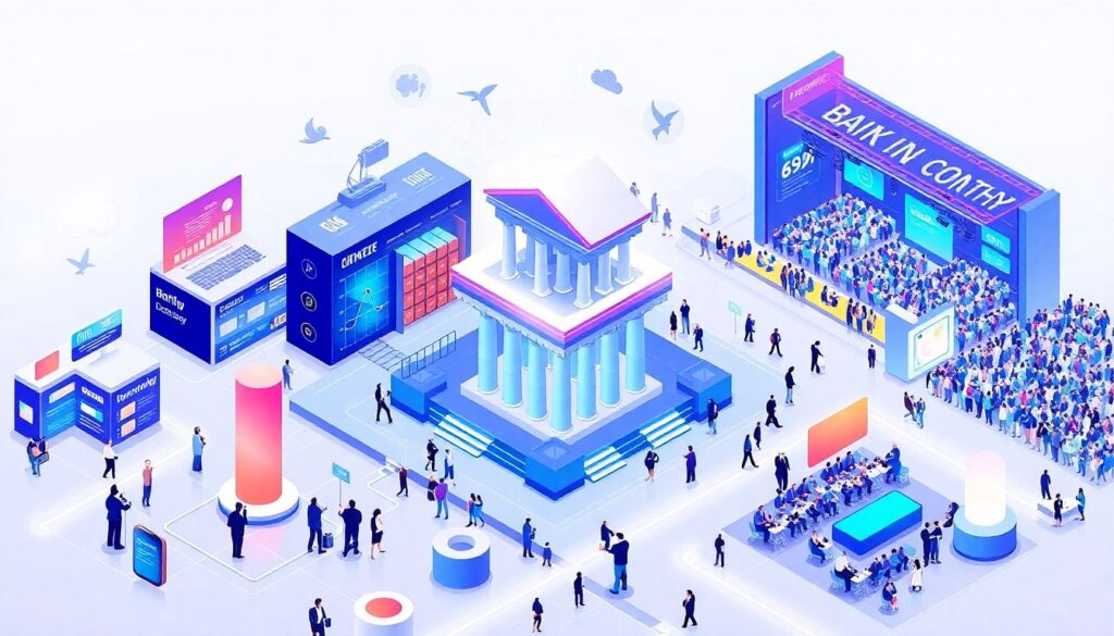 Календарь мероприятий по банковским технологиям и финтеху - иллюстрация