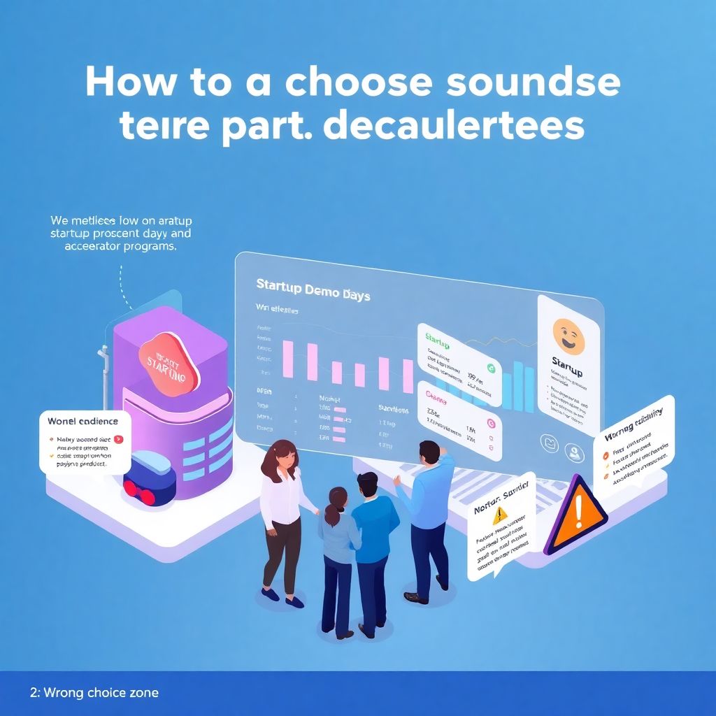 Как выбрать участие в демо-днях стартапов и акселераторах эффективно
