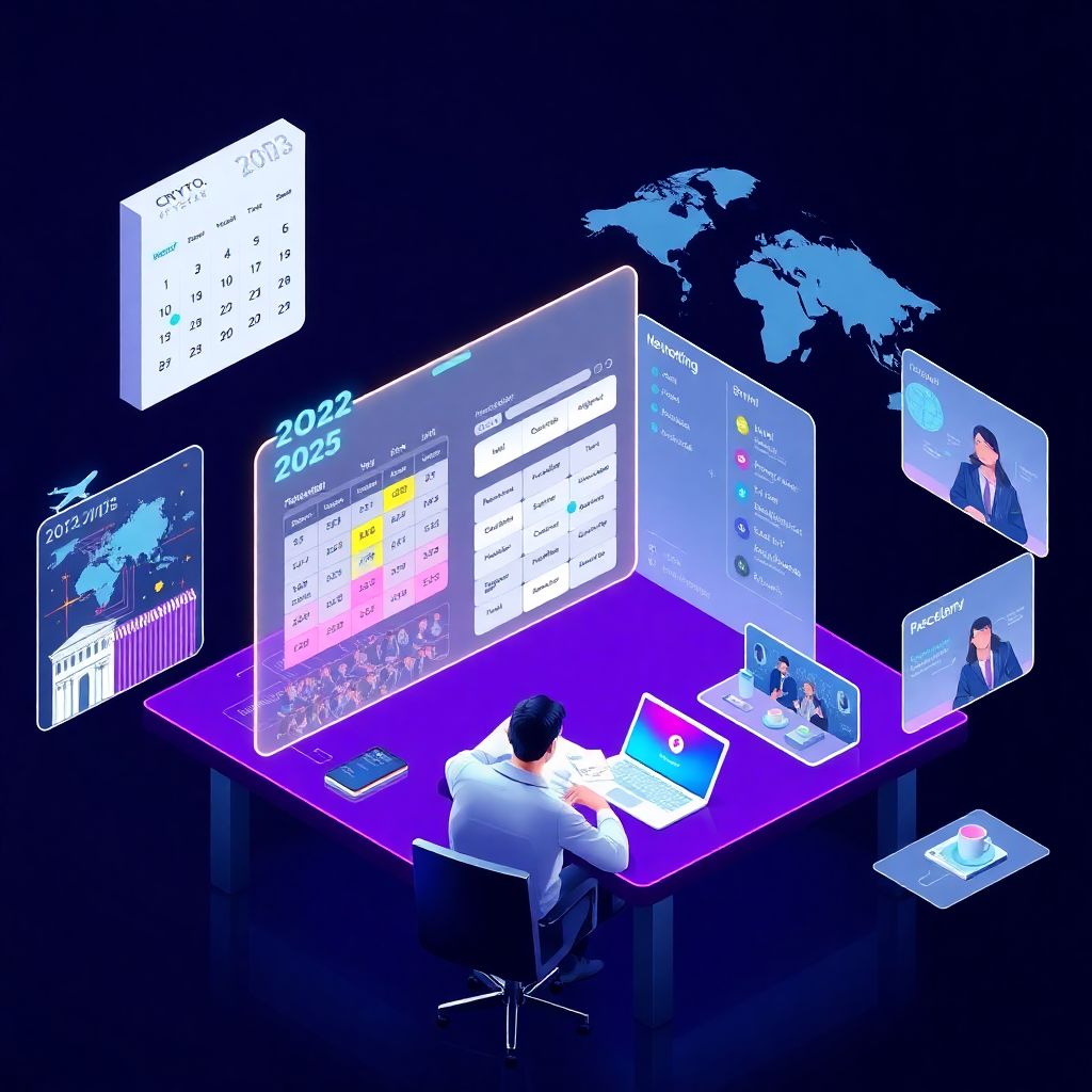 Годовой план посещения крипто-конференций: как выбрать лучшие события года