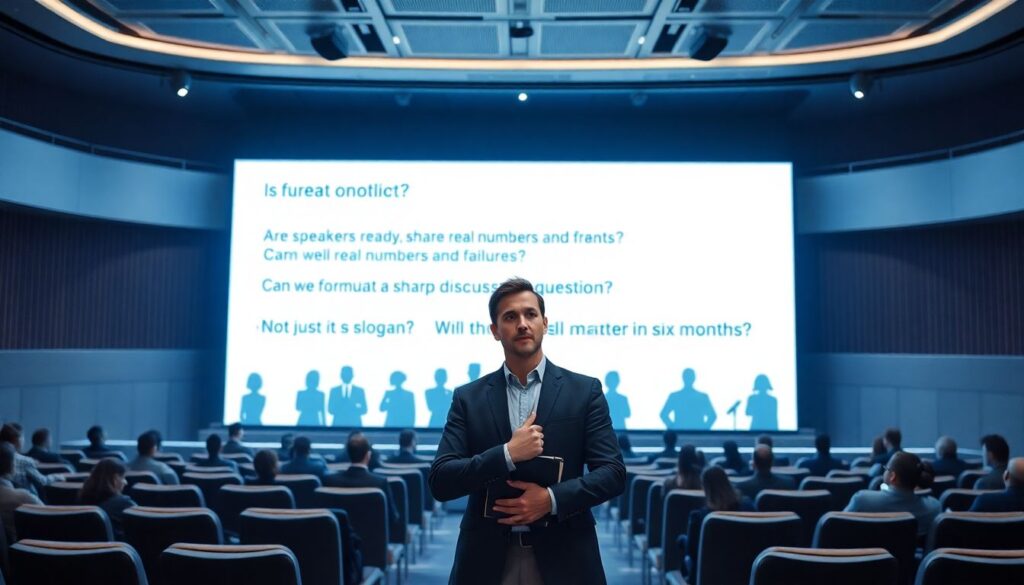 Где найти идеи для панельных дискуссий на финтех-конференциях - иллюстрация