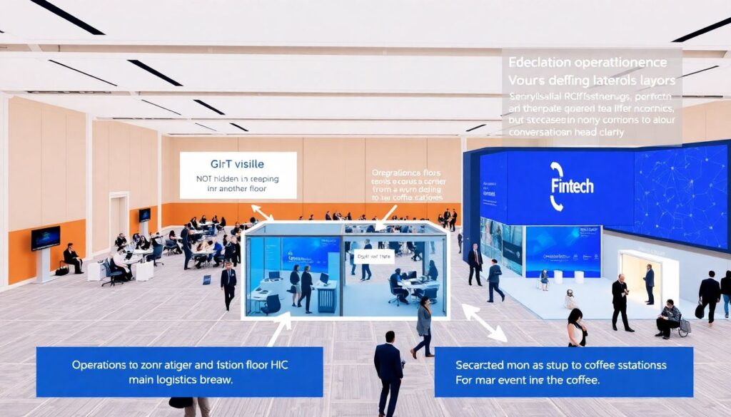 Как организовать штаб по сетевому взаимодействию на финтех-ивентах - иллюстрация