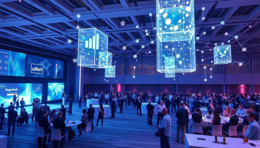 Календарь встречи инвесторов и основателей на финтех-ивентах - иллюстрация