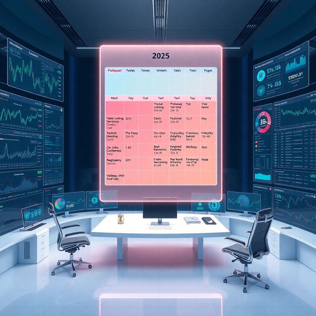 Календарь мероприятий по цифровым активам и трейдингу для трейдеров и инвесторов