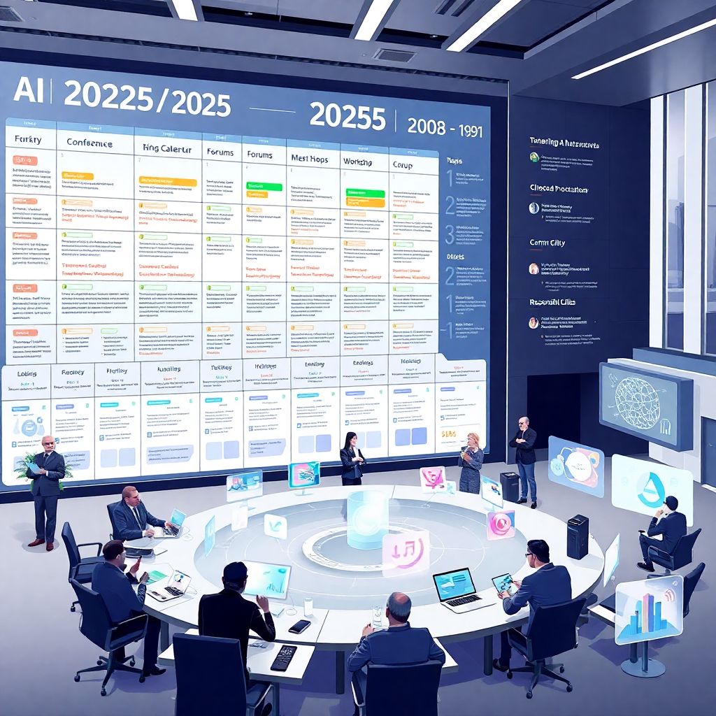 Календарь мероприятий по банковскому Ai и автоматизации финансовых процессов