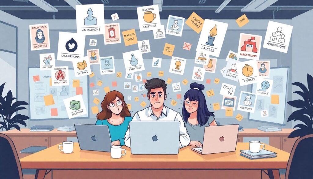 Где найти расписания по приключениям и хакатонам для стартапов - иллюстрация