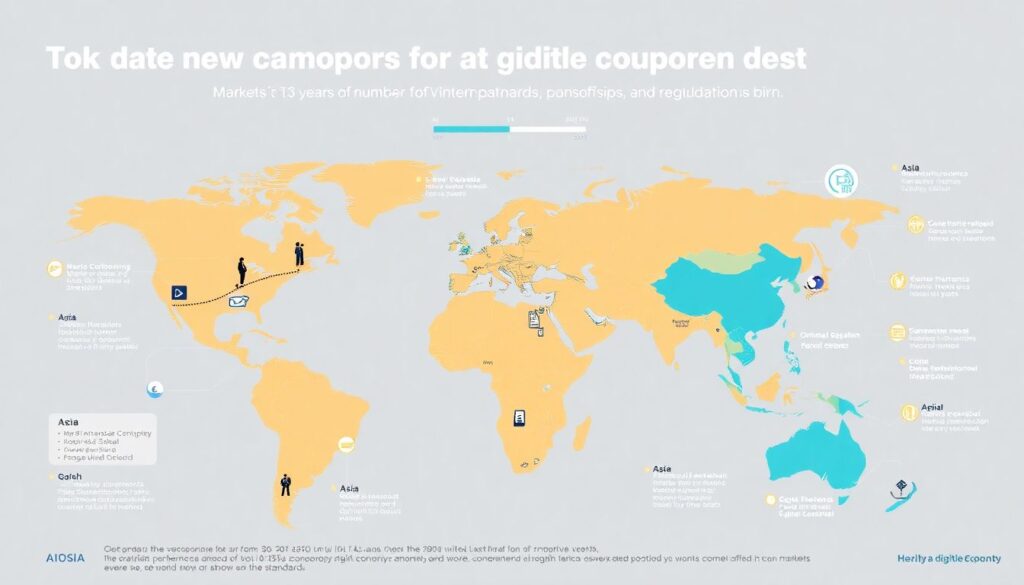 Календарь мероприятий по цифровой экономике в Азии и Америке - иллюстрация