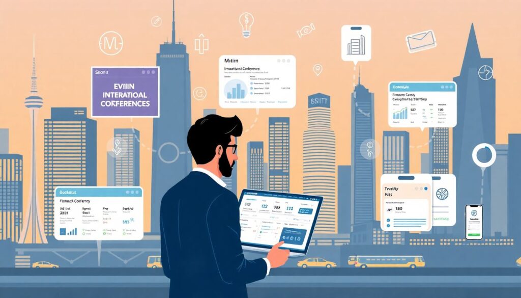 Как заранее планировать поездку на крупные финтех-ивенты - иллюстрация