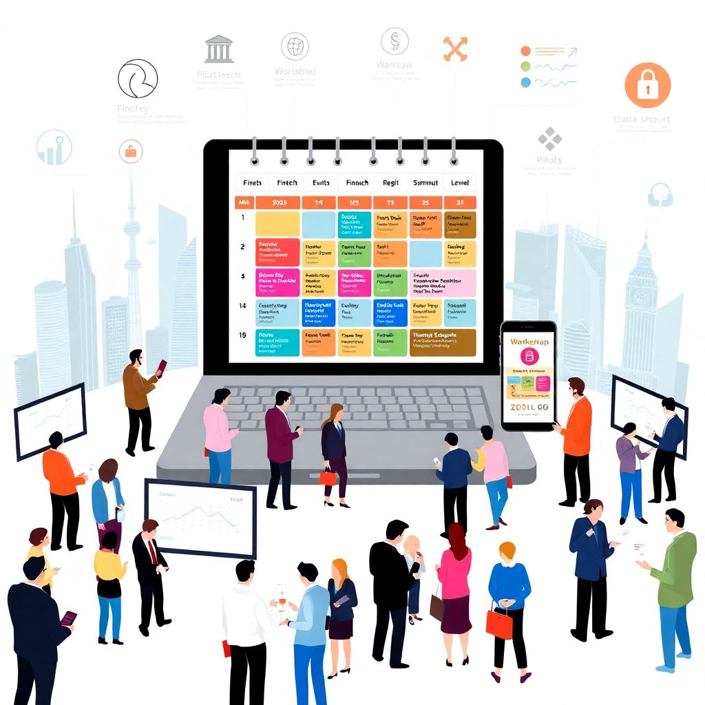 Календарь мероприятий по финансовым инновациям и экосистемам на 2025 год