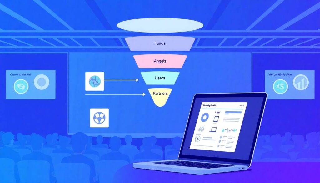 Как выбрать лучший слот для питча на крипто-фестивале - иллюстрация