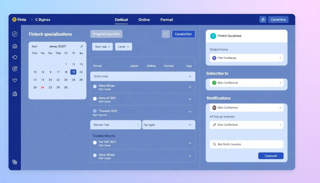 Где смотреть расписания по дефицитным технологиям в финтехе - иллюстрация