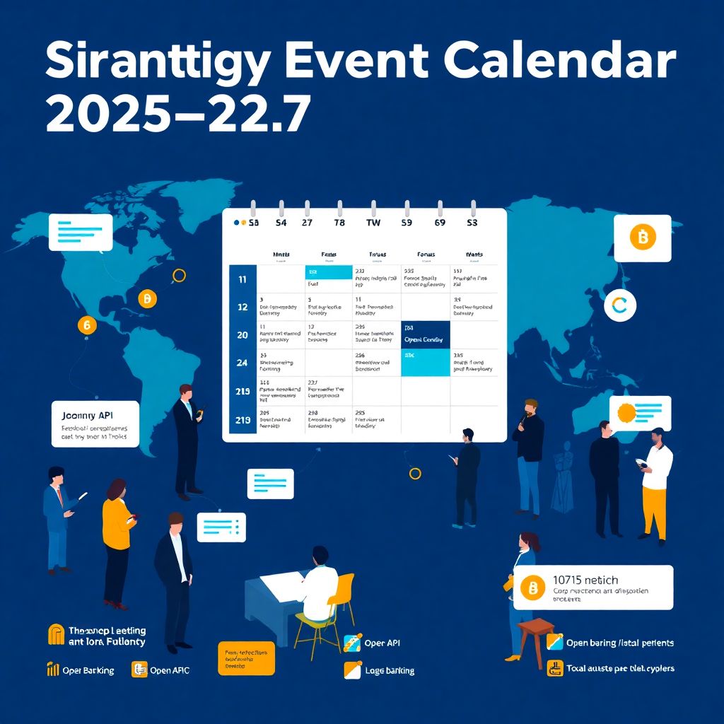 Календарь мероприятий по финансовым сервисам и open banking на 2025 год