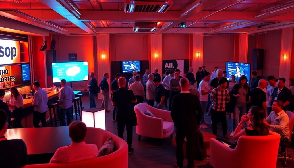 Как организовать вечер встреч после крупной финтех-конференции - иллюстрация