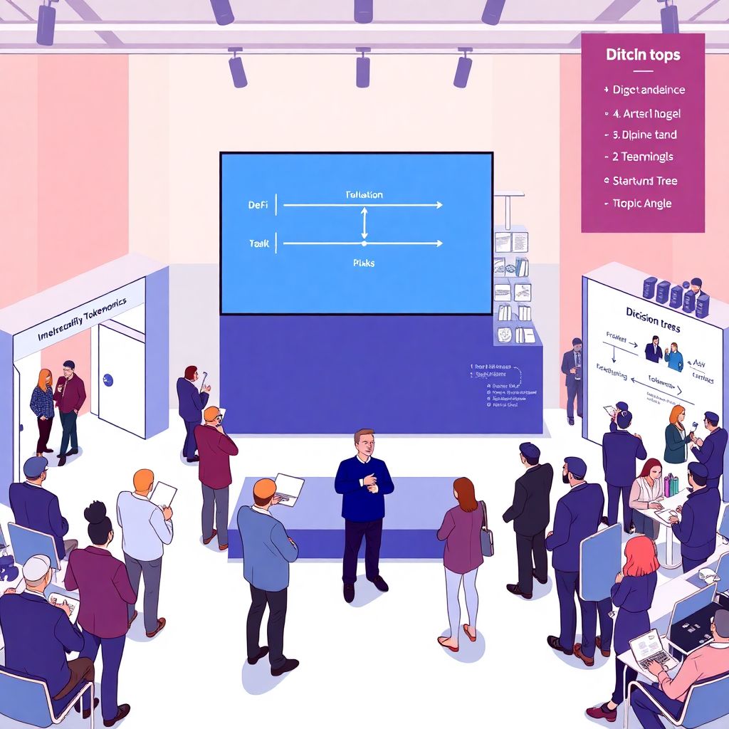 Как выбрать тему доклада на крипто-ивенте для стартапа и заинтересовать инвесторов