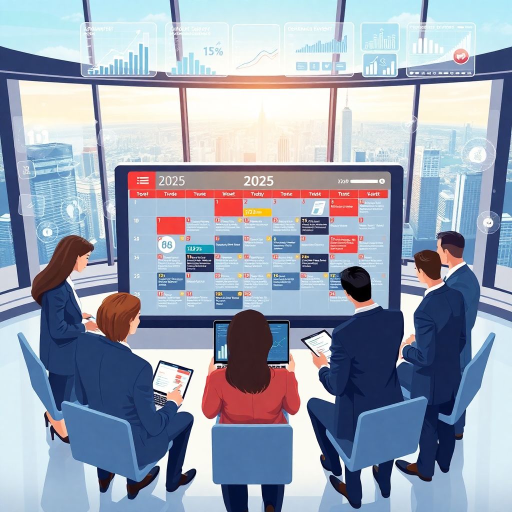 Календарь мероприятий по цифровой экономике и цифровым активам для бизнеса