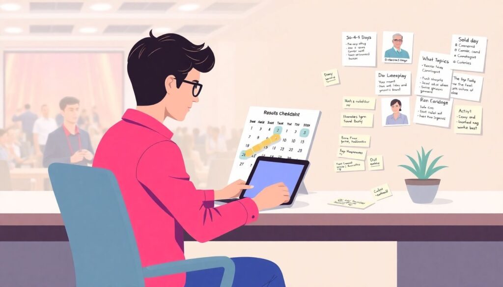 Календарь мероприятий по финтех-стартапам и цифровым сервисам для малого бизнеса - иллюстрация