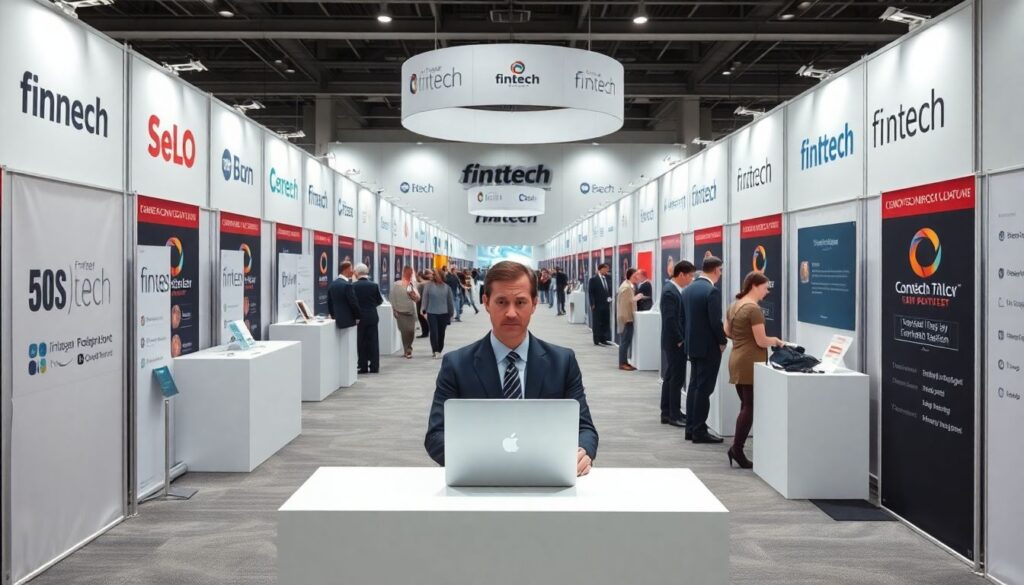 Как выбрать лучший формат для вашего стенда на финтех-ярмарке - иллюстрация