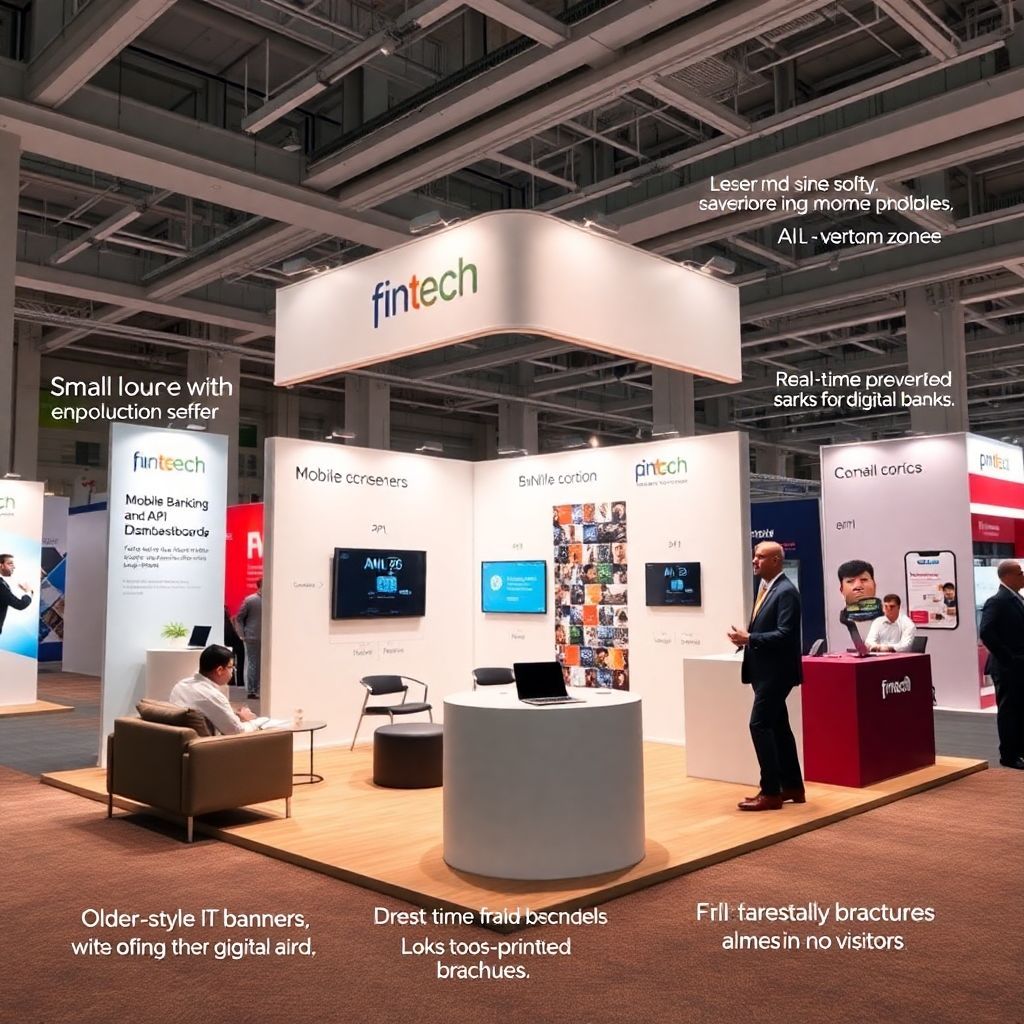 Как выбрать лучший формат стенда на финтех-ярмарке для максимального эффекта