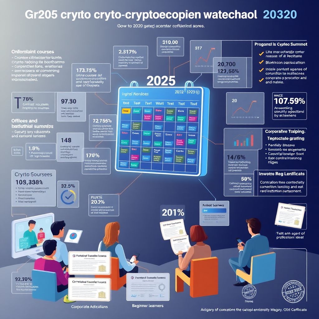 Календарь мероприятий по криптообразованию и образовательным криптокампаниям